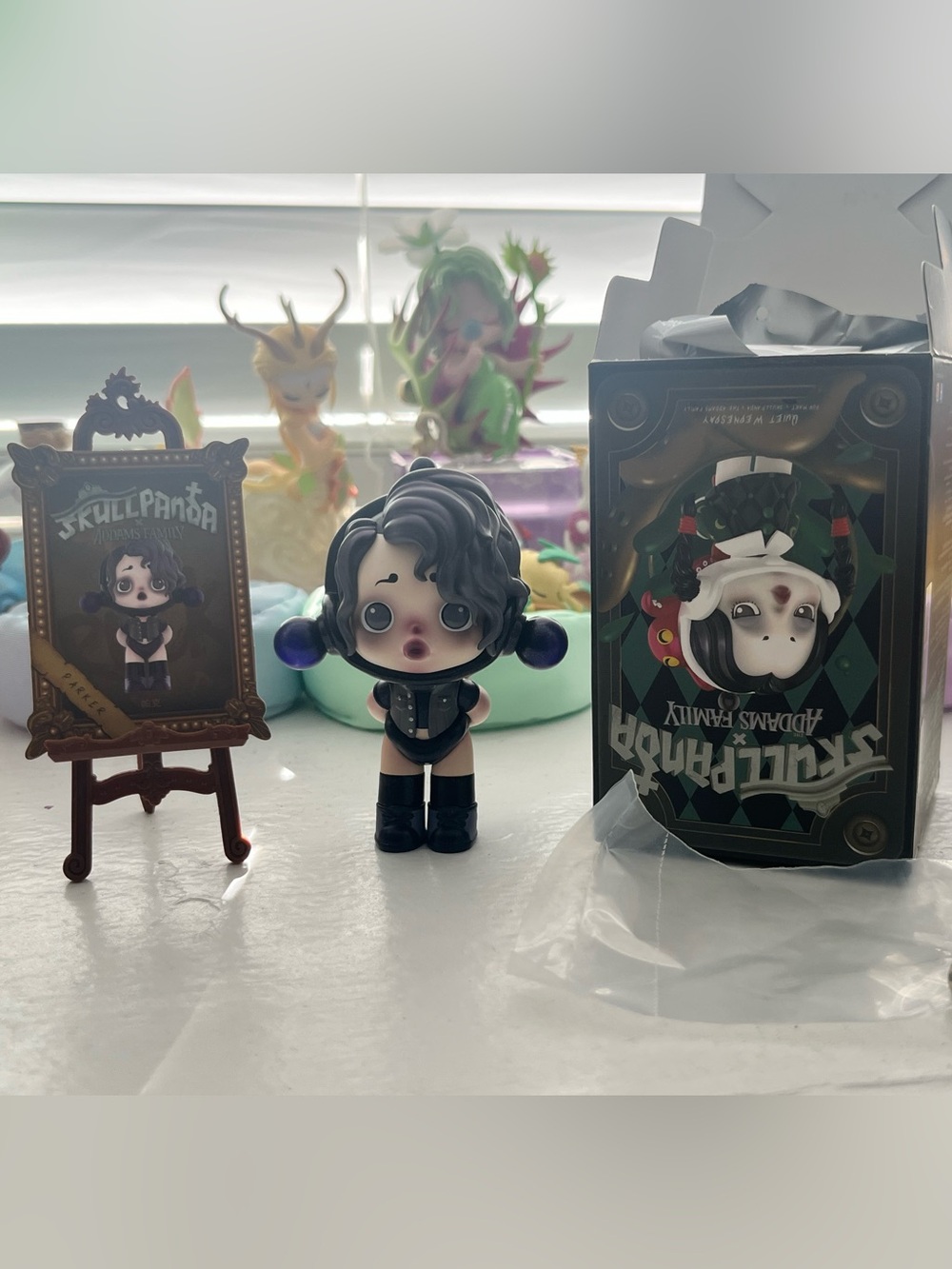 Skullpanda x Addams Family Blind Box Figure - Parker